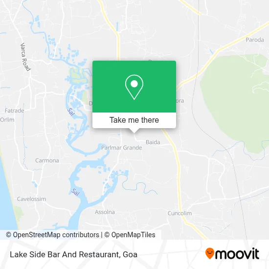 Lake Side Bar And Restaurant map