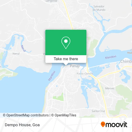 Dempo House map