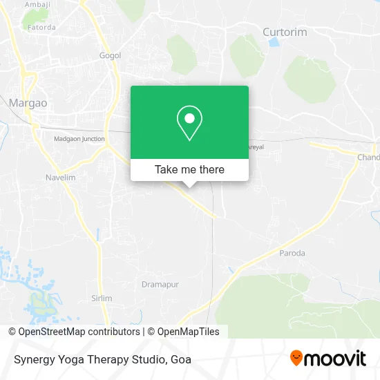 Synergy Yoga Therapy Studio map