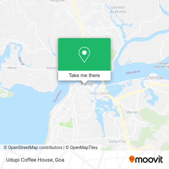 Udupi Coffee House map