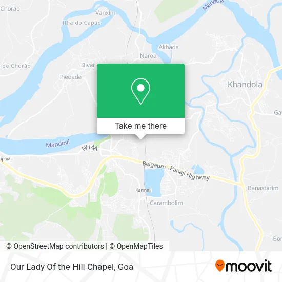 Our Lady Of the Hill Chapel map