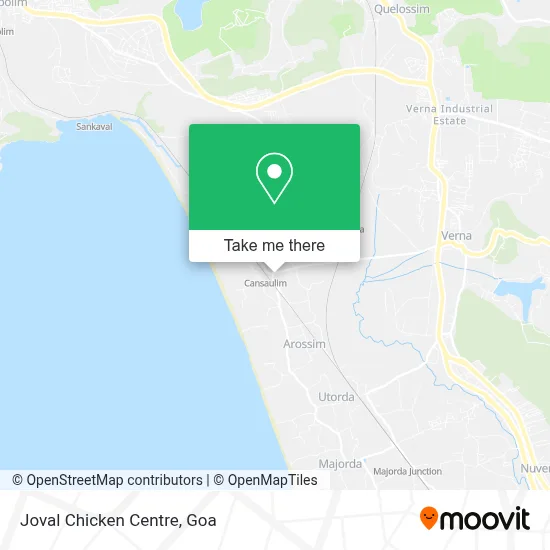 Joval Chicken Centre map