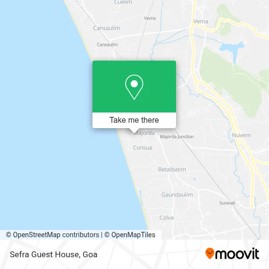 Sefra Guest House map