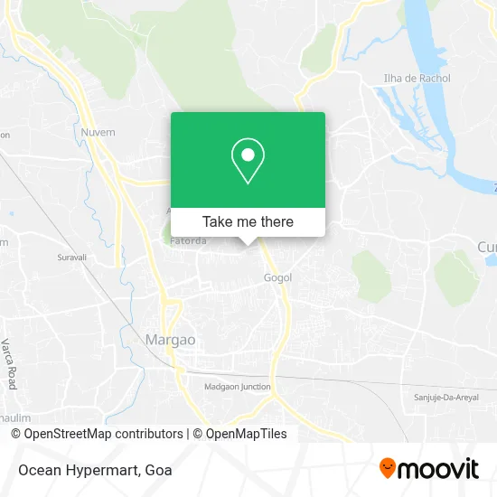 Ocean Hypermart map
