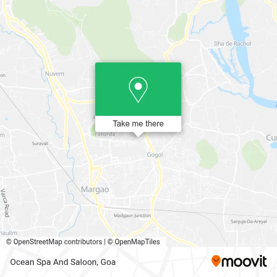 Ocean Spa And Saloon map