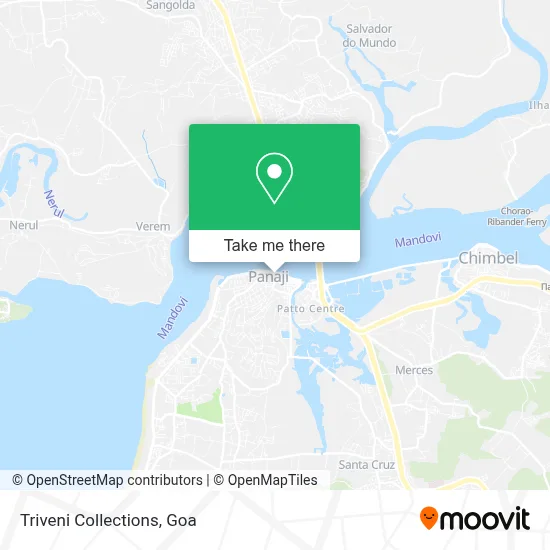 Triveni Collections map