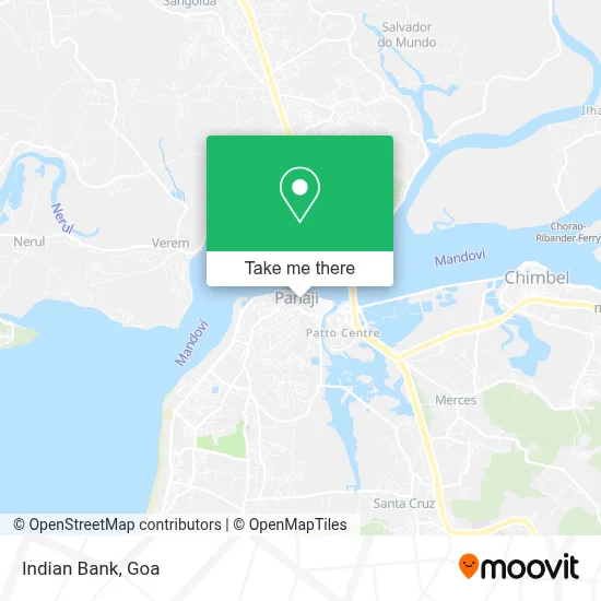 Indian Bank map