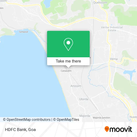 Hdfc Bank map