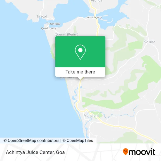 Achintya Juice Center map