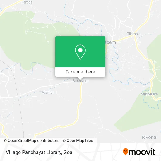 Village Panchayat Library map