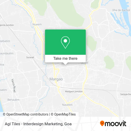 Agl Tiles - Interdesign Marketing map