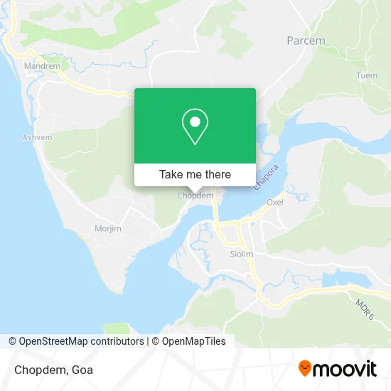 Chopdem map