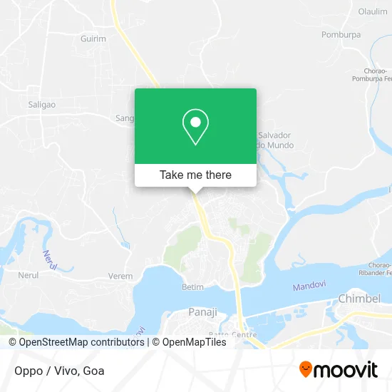 Oppo / Vivo map