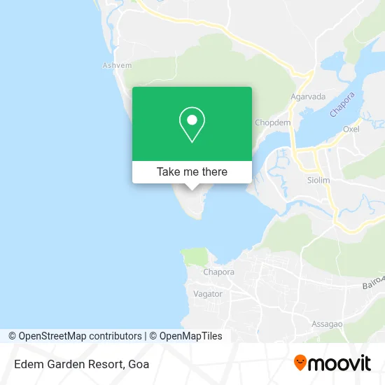 Edem Garden Resort map