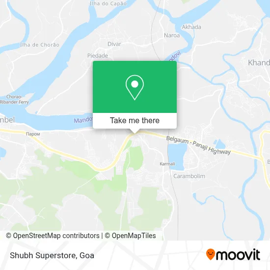 Shubh Superstore map