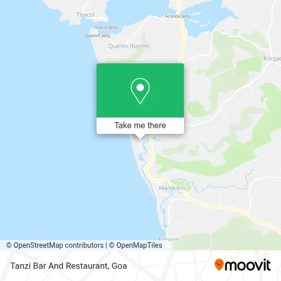 Tanzi Bar And Restaurant map