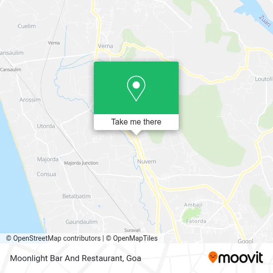 Moonlight Bar And Restaurant map