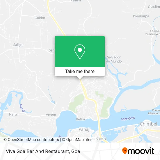 Viva Goa Bar And Restaurant map