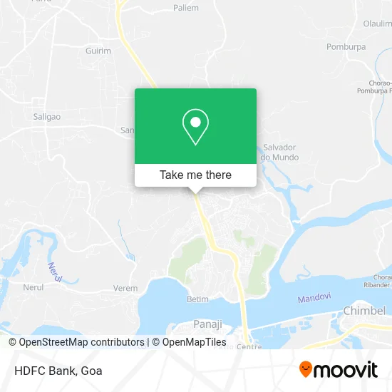 Hdfc Bank map