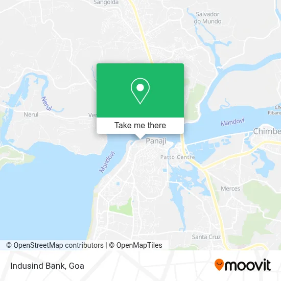 Indusind Bank map