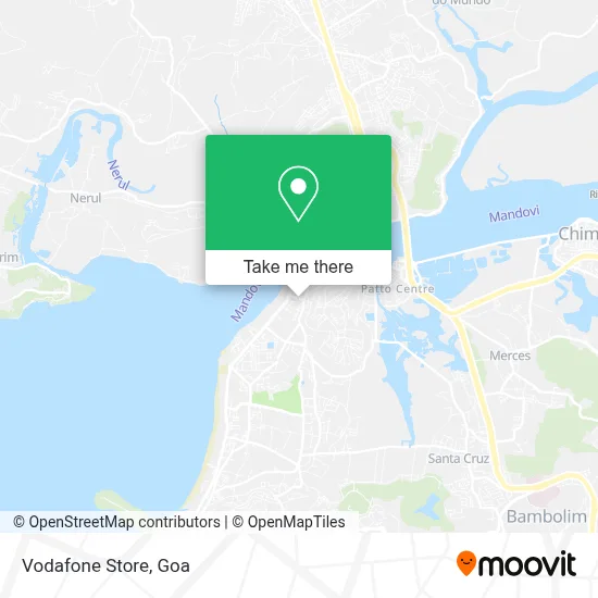 Vodafone Store map