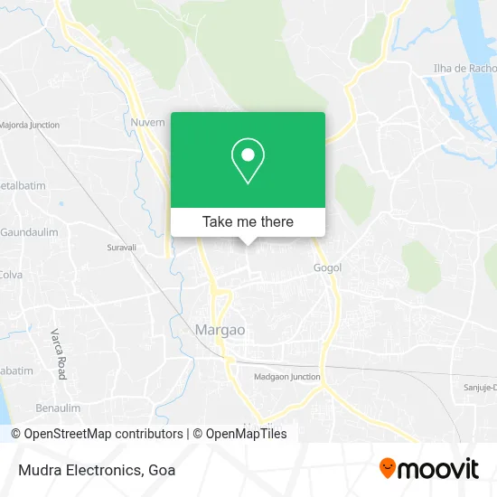 Mudra Electronics map
