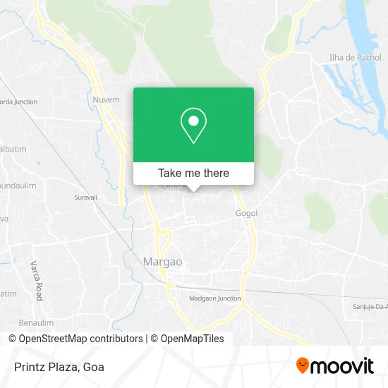 Printz Plaza map