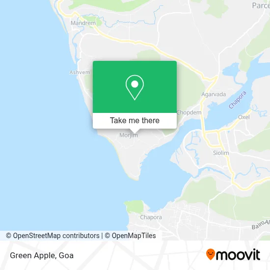 Green Apple map