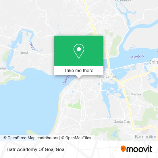 Tiatr Academy Of Goa map