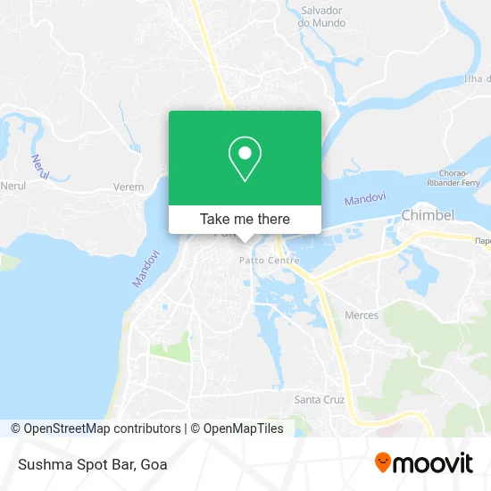 Sushma Spot Bar map
