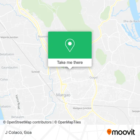 J Colaco map