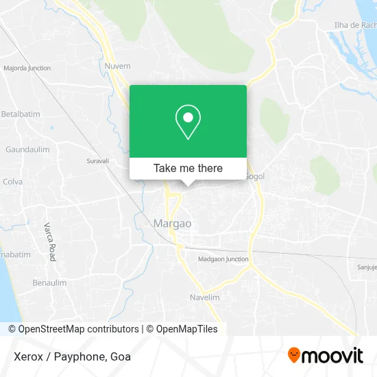 Xerox / Payphone map