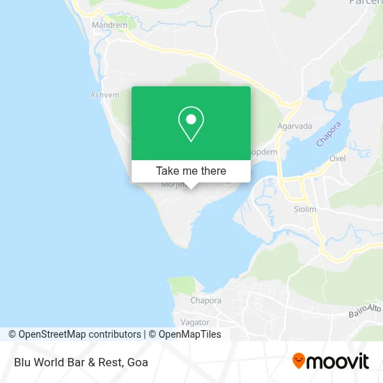 Blu World Bar & Rest map