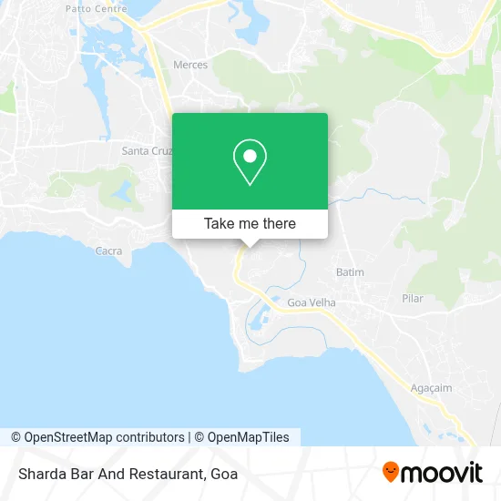 Sharda Bar And Restaurant map