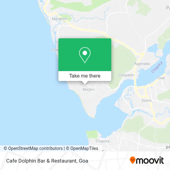 Cafe Dolphin Bar & Restaurant map