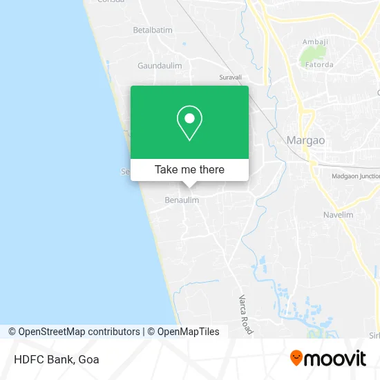 Hdfc Bank map