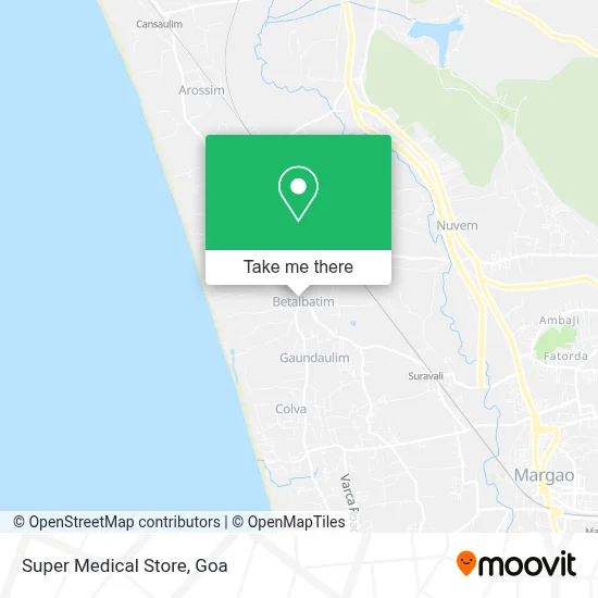 Super Medical Store map