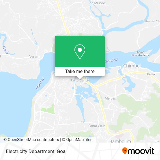 Electricity Department map
