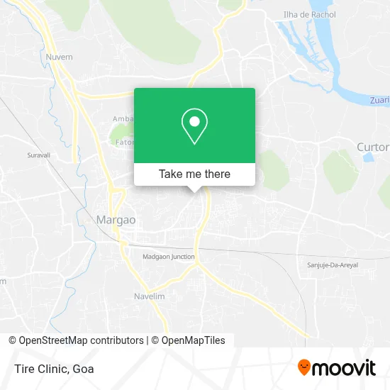 Tire Clinic map