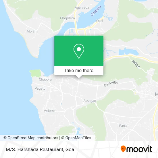 M/S. Harshada Restaurant map