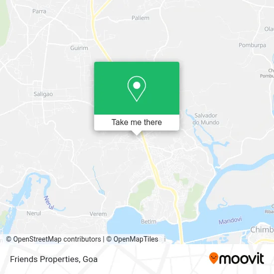 Friends Properties map