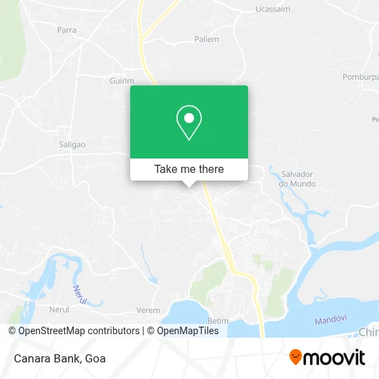 Canara Bank map