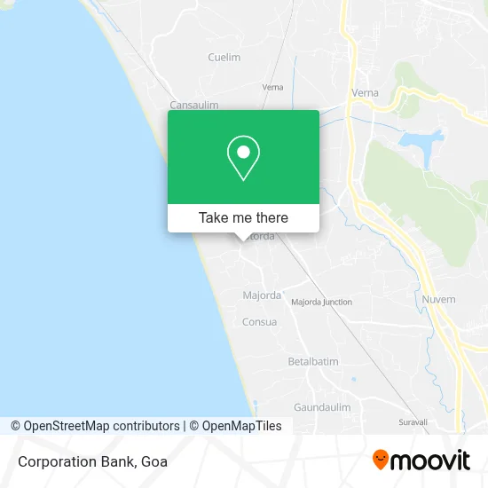 Corporation Bank map