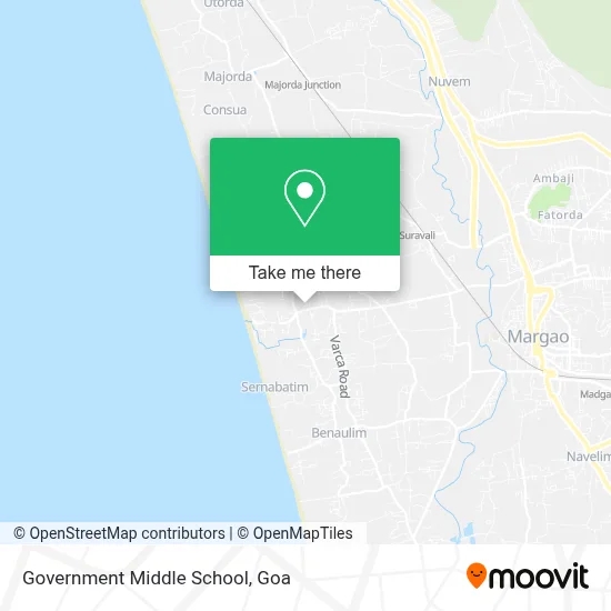 Government Middle School map