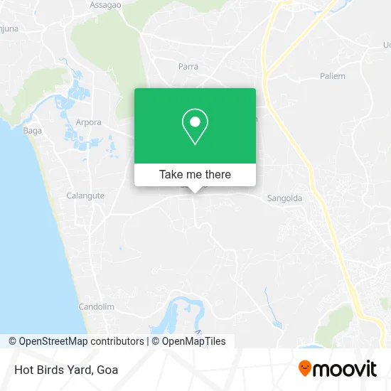 Hot Birds Yard map