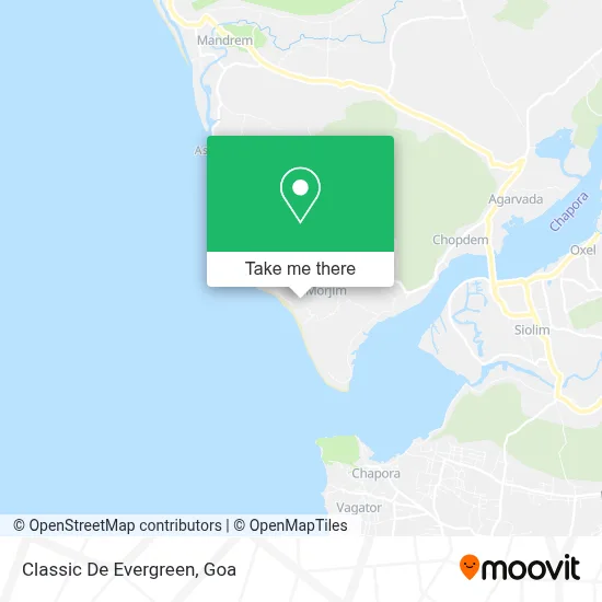 Classic De Evergreen map