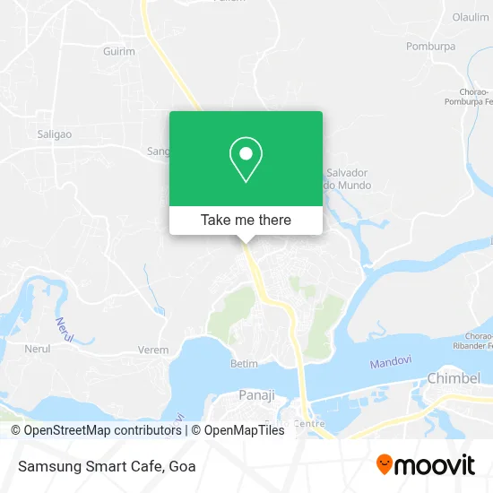 Samsung Smart Cafe map