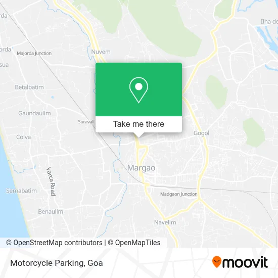 Motorcycle Parking map