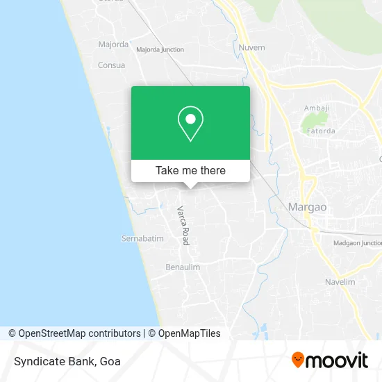 Syndicate Bank map