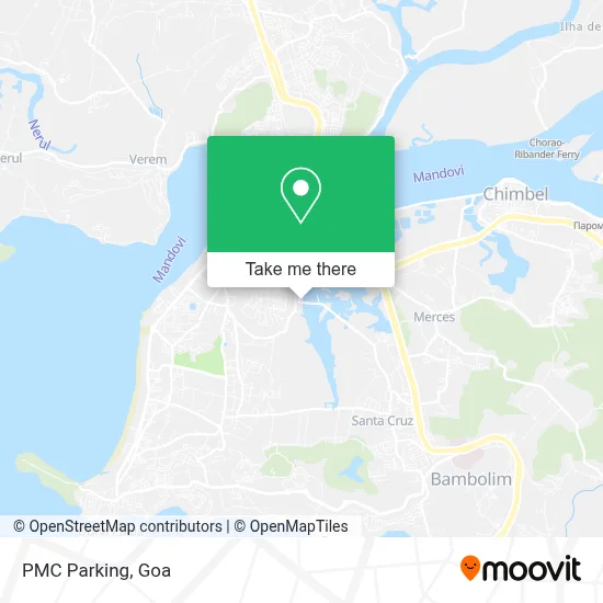 Pmc Parking map